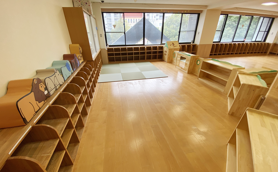 0歳児クラスのお部屋(畳の部屋)